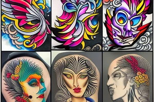 Phoenix tattoo idea