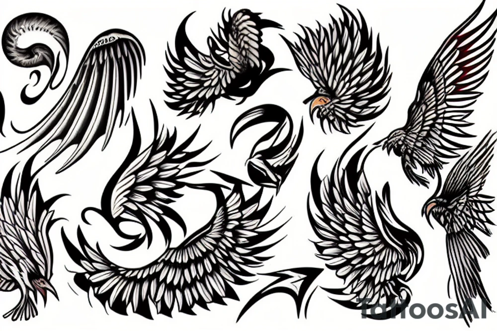 Phoenix tattoo idea
