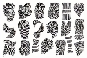 Lines tattoo idea