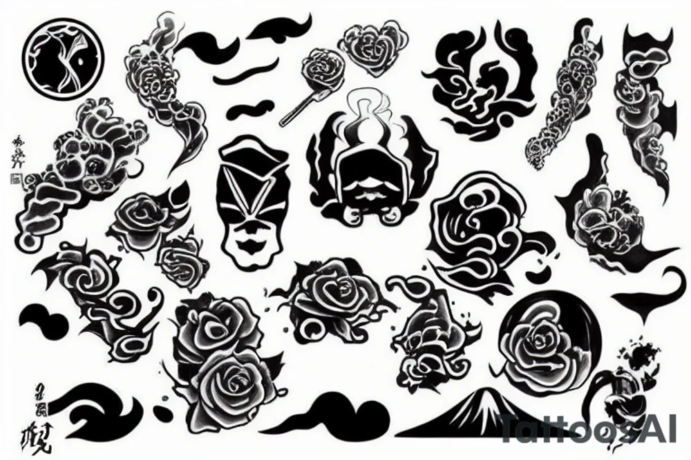 Smoke tattoo idea