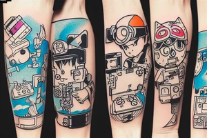 Gameboy tattoo idea