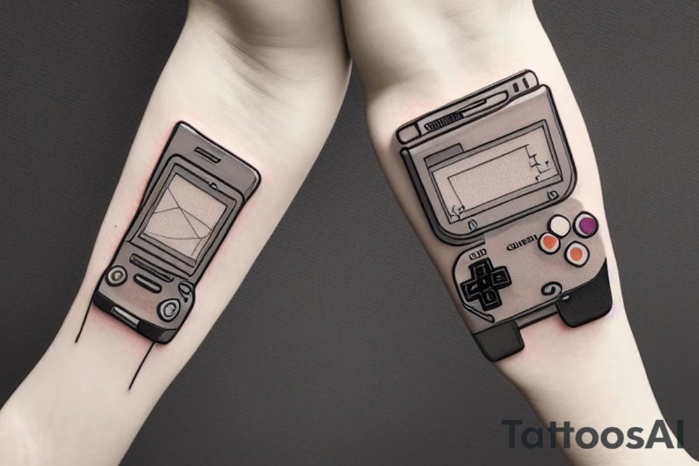 Gameboy tattoo idea