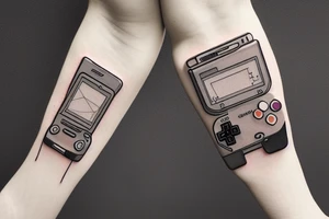 Gameboy tattoo idea