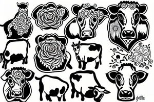 Stella Bean Cow tattoo idea