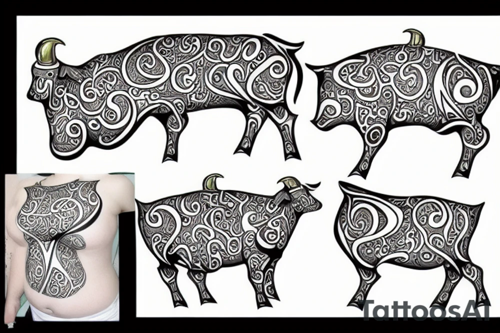 Stella Bean Cow tattoo idea