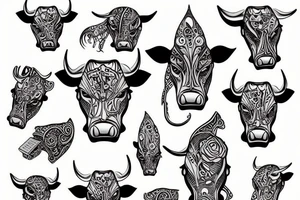 Stella Bean Cow tattoo idea