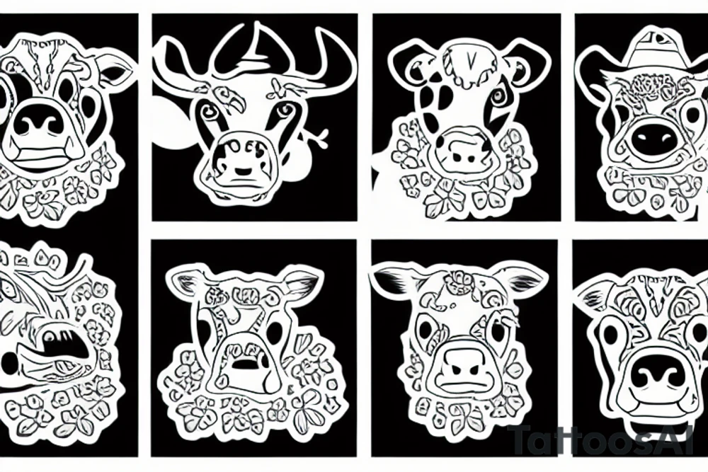 Stella Bean Cow tattoo idea