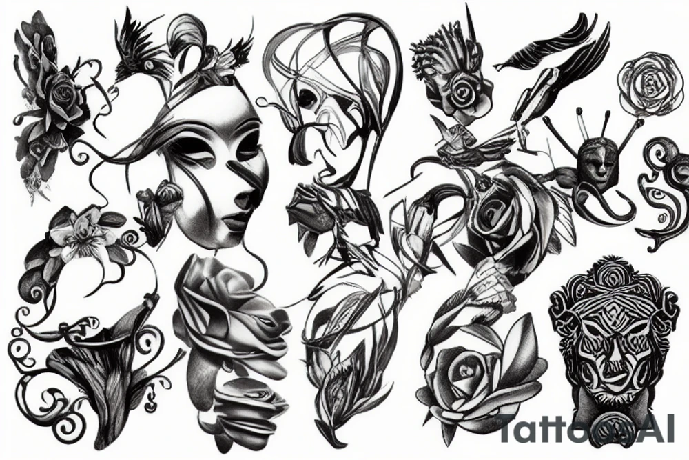 Sculpture tattoo idea