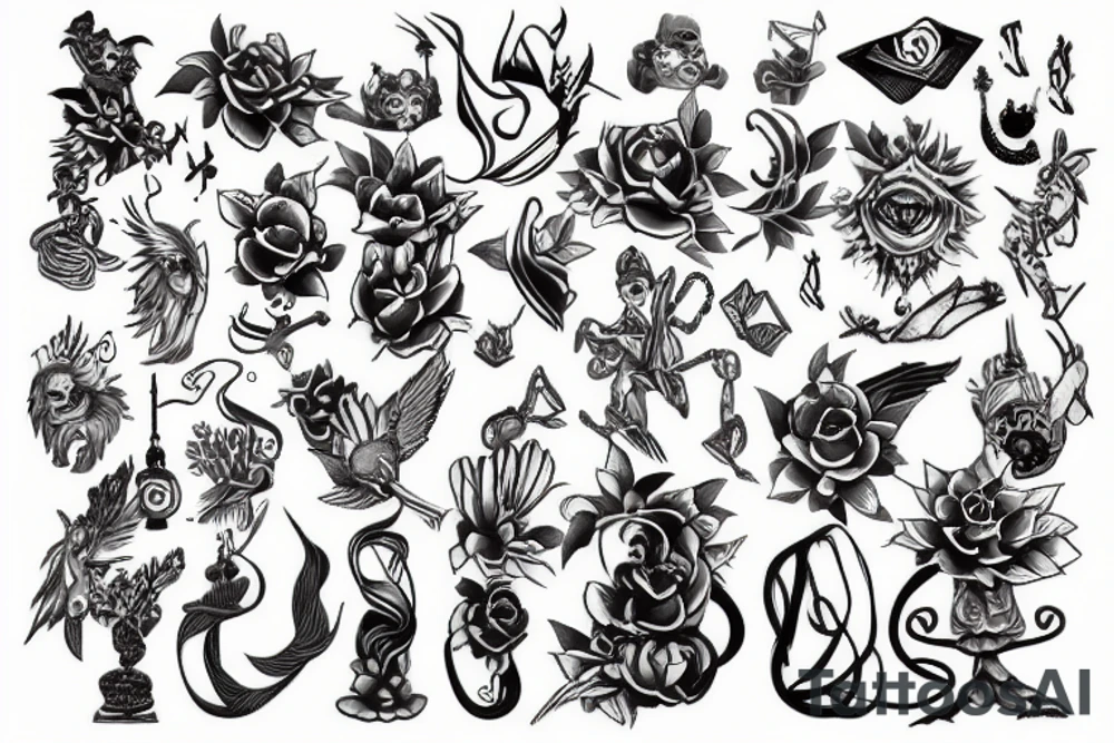 Sculpture tattoo idea