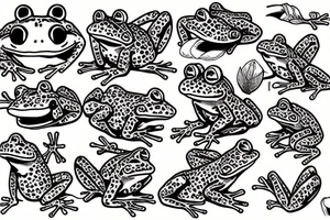 The Frog tattoo idea