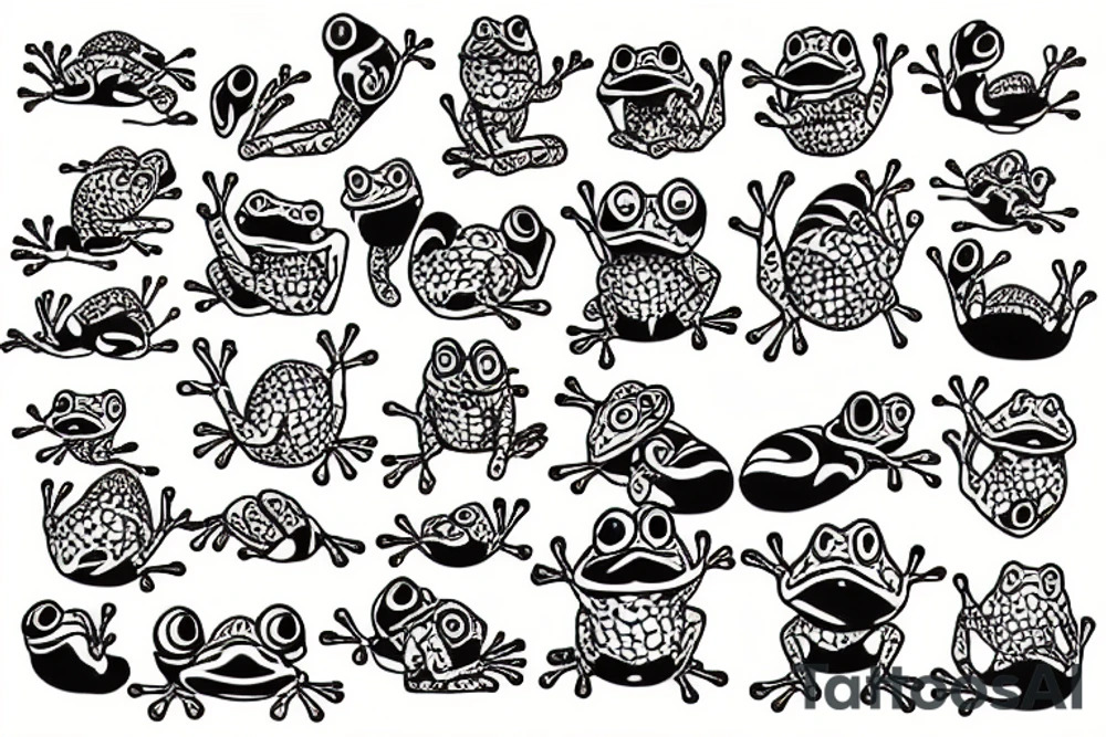The Frog tattoo idea