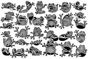 The Frog tattoo idea