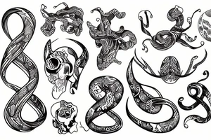 infinity tattoo idea