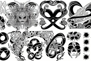 infinity tattoo idea