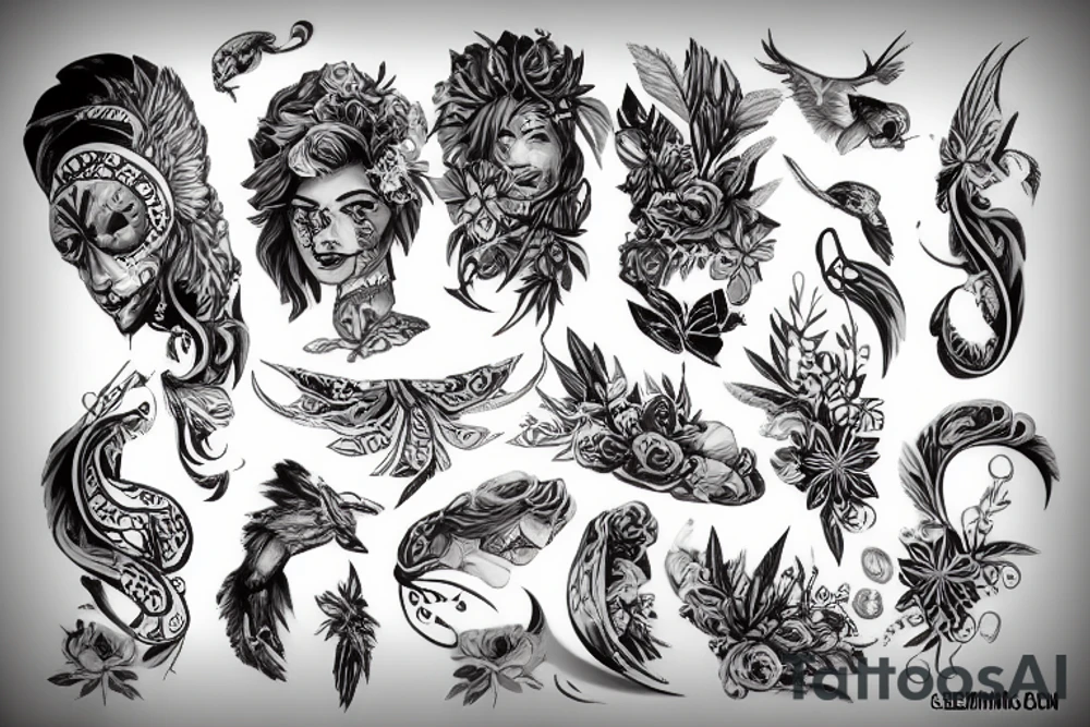 Змея зелегый цвет год змеи tattoo idea