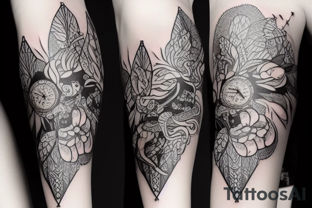 Змея зелегый цвет год змеи tattoo idea