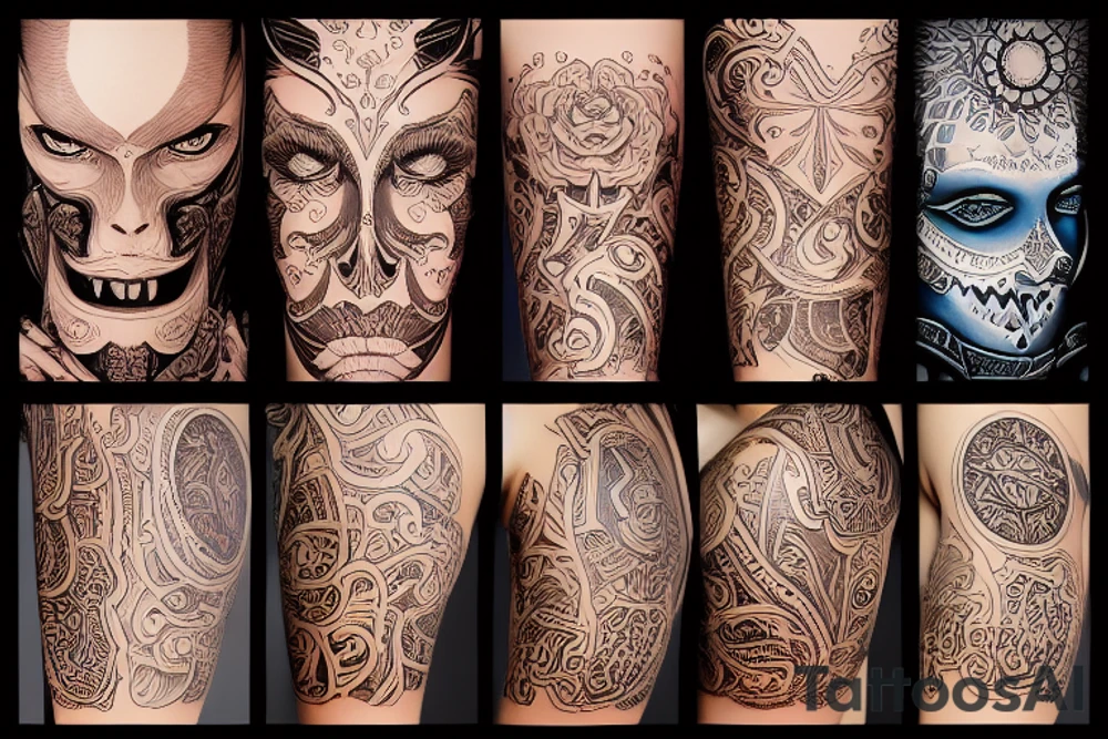 Змея туман tattoo idea