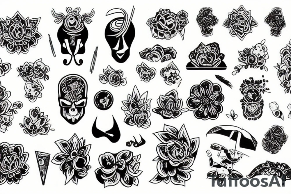 Змея tattoo idea