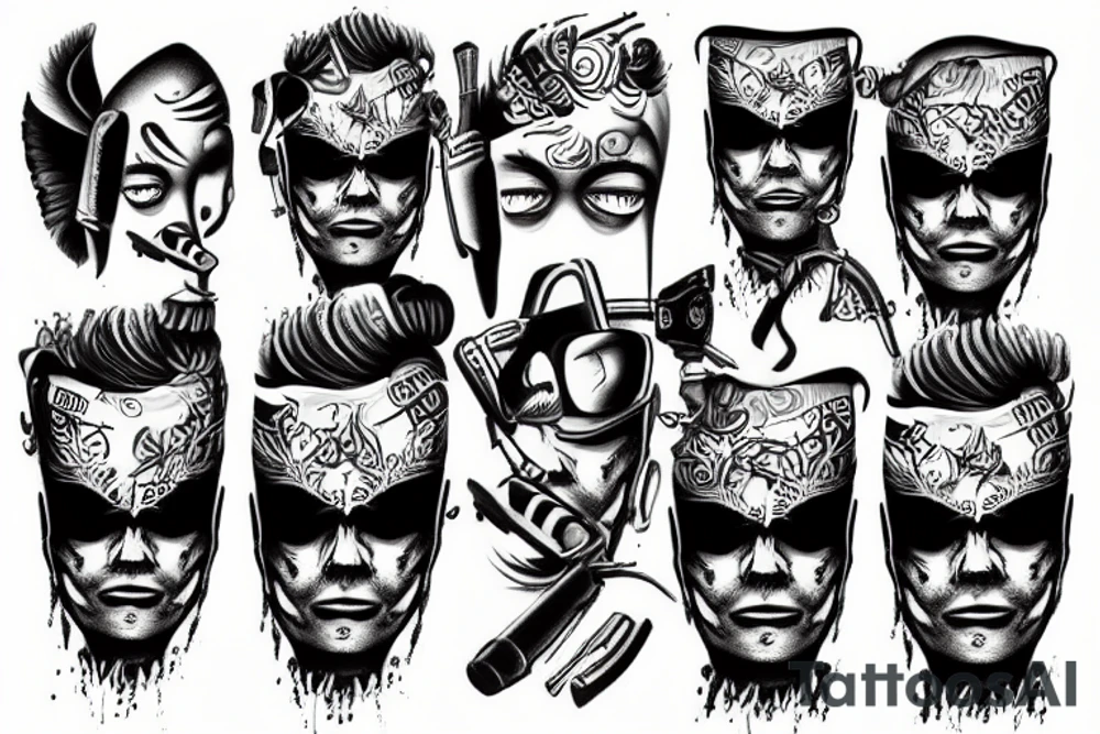 Ukrainian solder tattoo idea