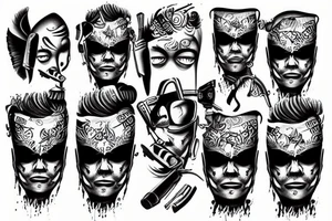 Ukrainian solder tattoo idea