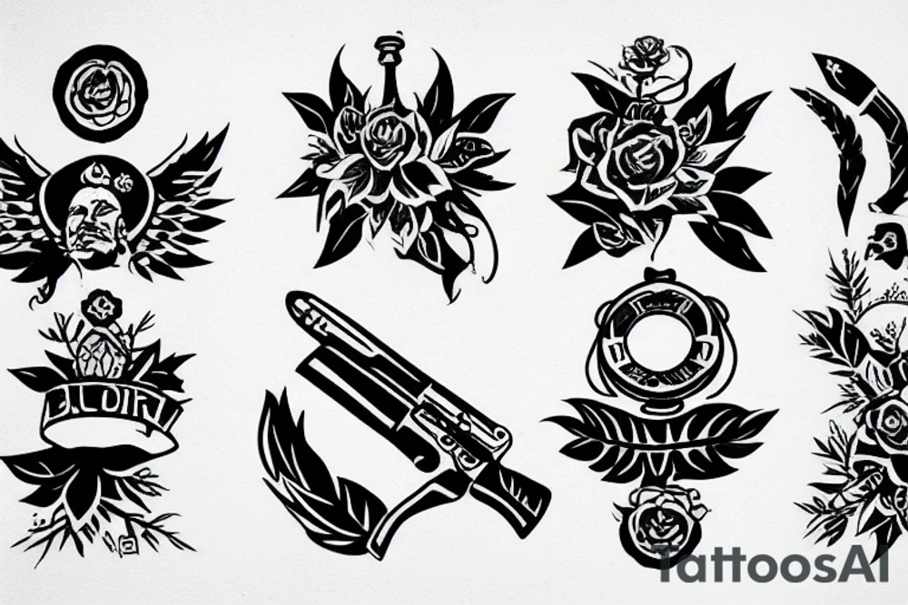 Ukrainian solder tattoo idea