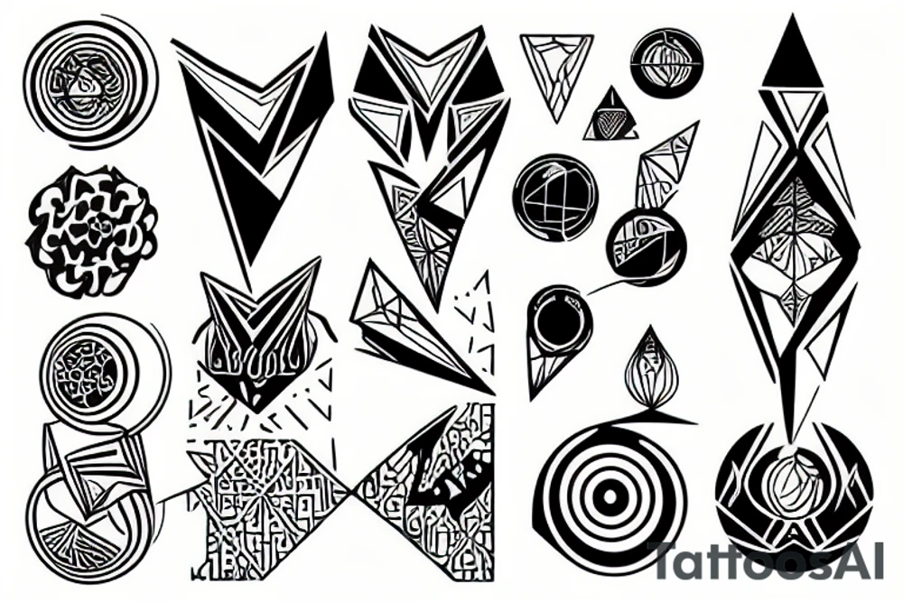 Futurist tattoo idea