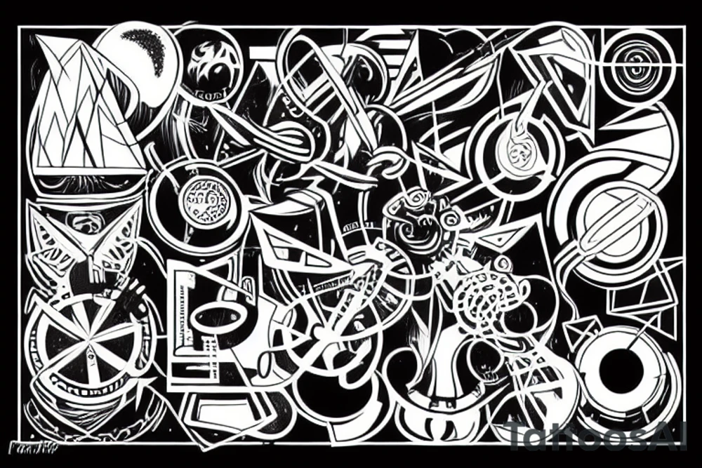 Futurist tattoo idea