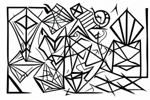 squer tattoo idea