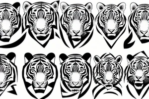 tiger tattoo idea