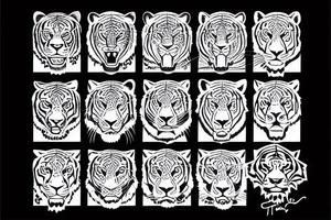 tiger tattoo idea