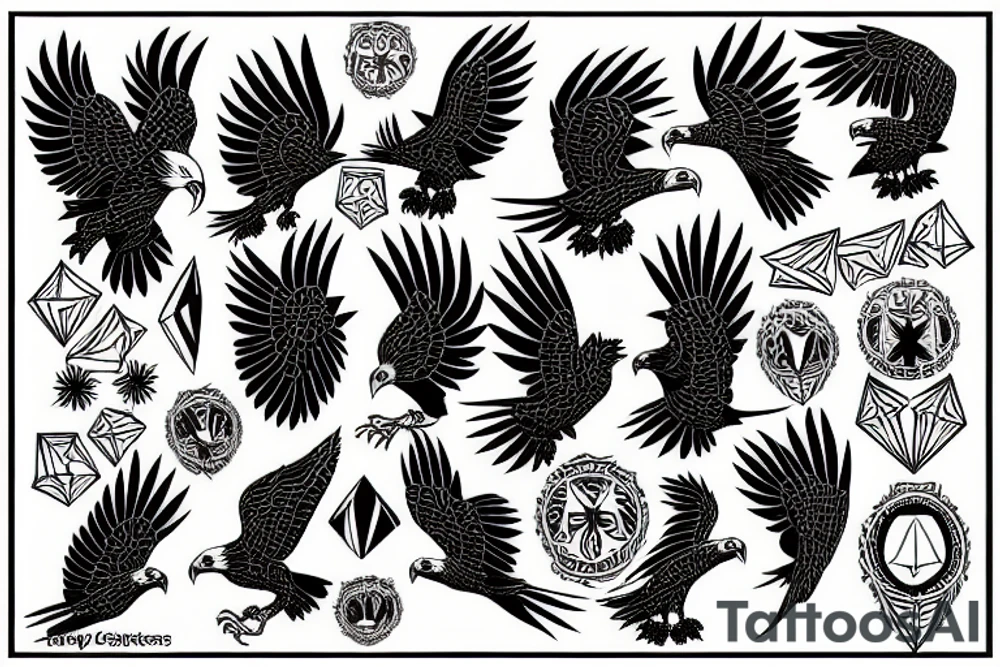 Eagle tattoo idea
