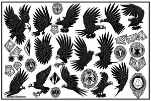 Eagle tattoo idea