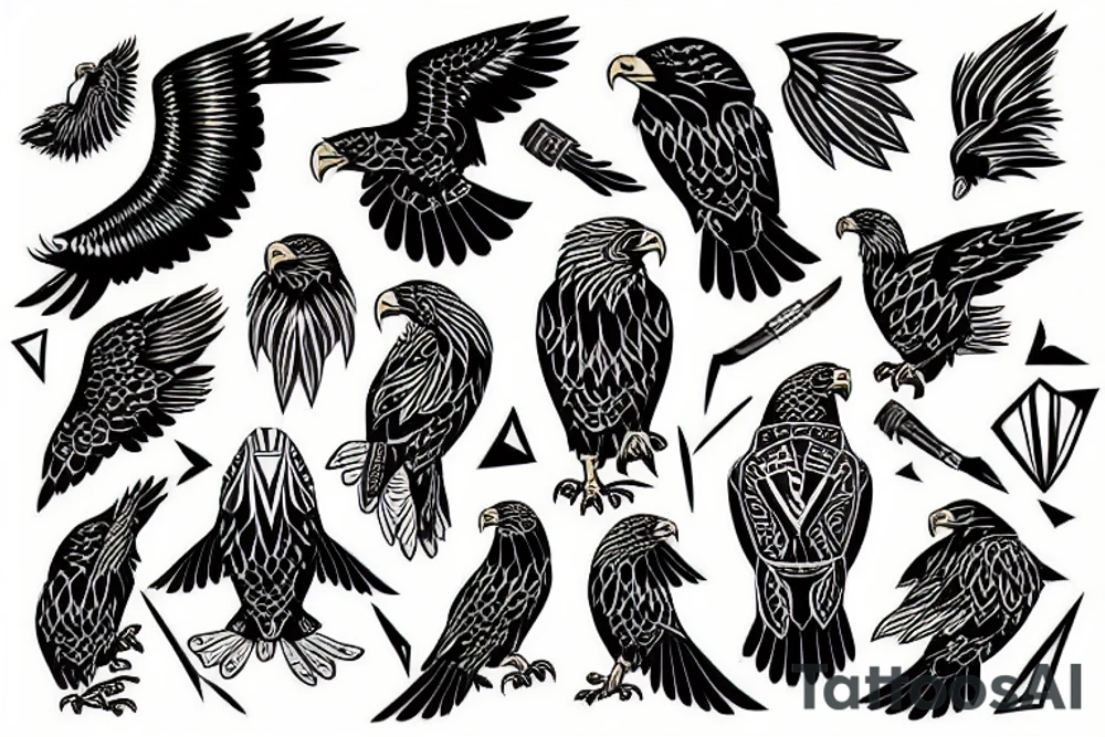 Eagle tattoo idea