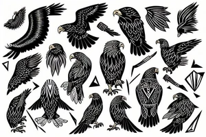 Eagle tattoo idea