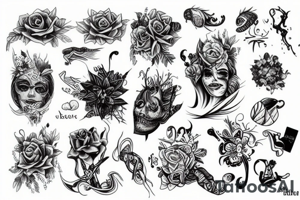 Addictive tattoo idea