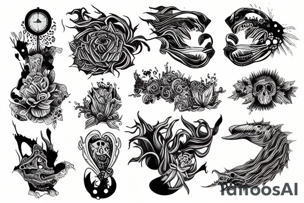 Addicrion tattoo idea