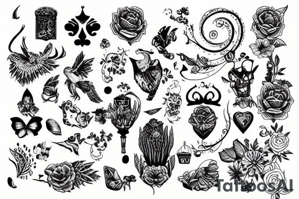 Леви из Атаки Титанов tattoo idea