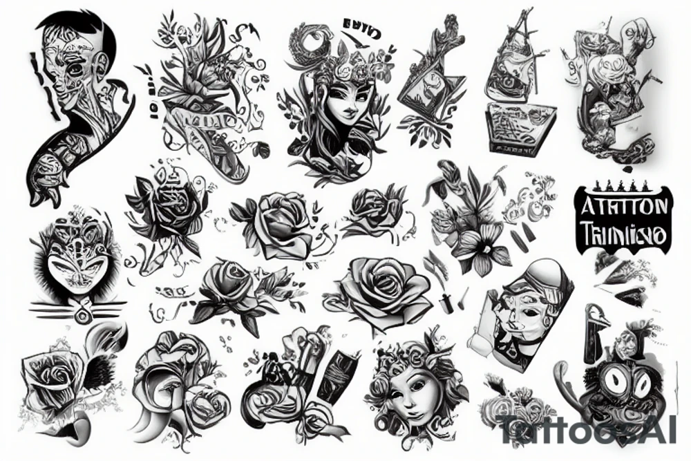 Леви из Атаки Титанов tattoo idea