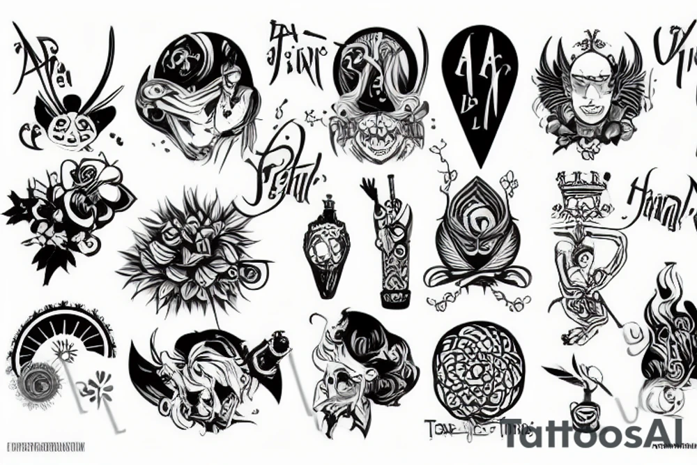 Леви из Атаки Титанов tattoo idea