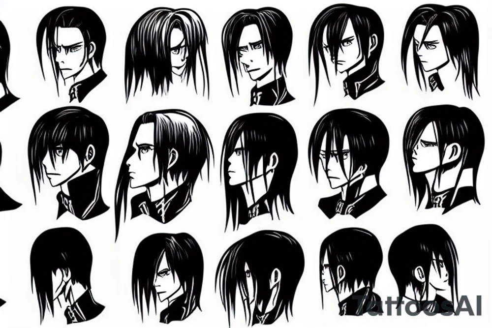 Levi Ackerman from Attack on Titan tattoo idea