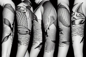 Fish tattoo idea