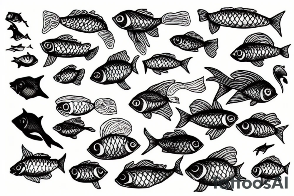 Fish tattoo idea