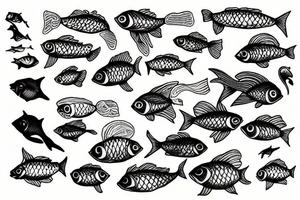 Fish tattoo idea