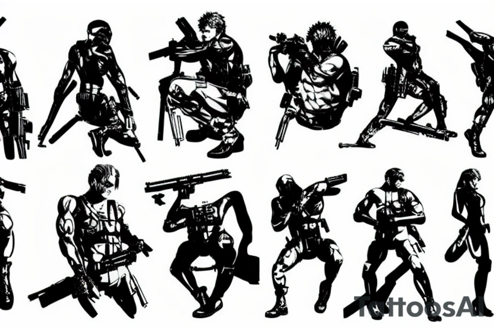 Metal gear solid tattoo idea