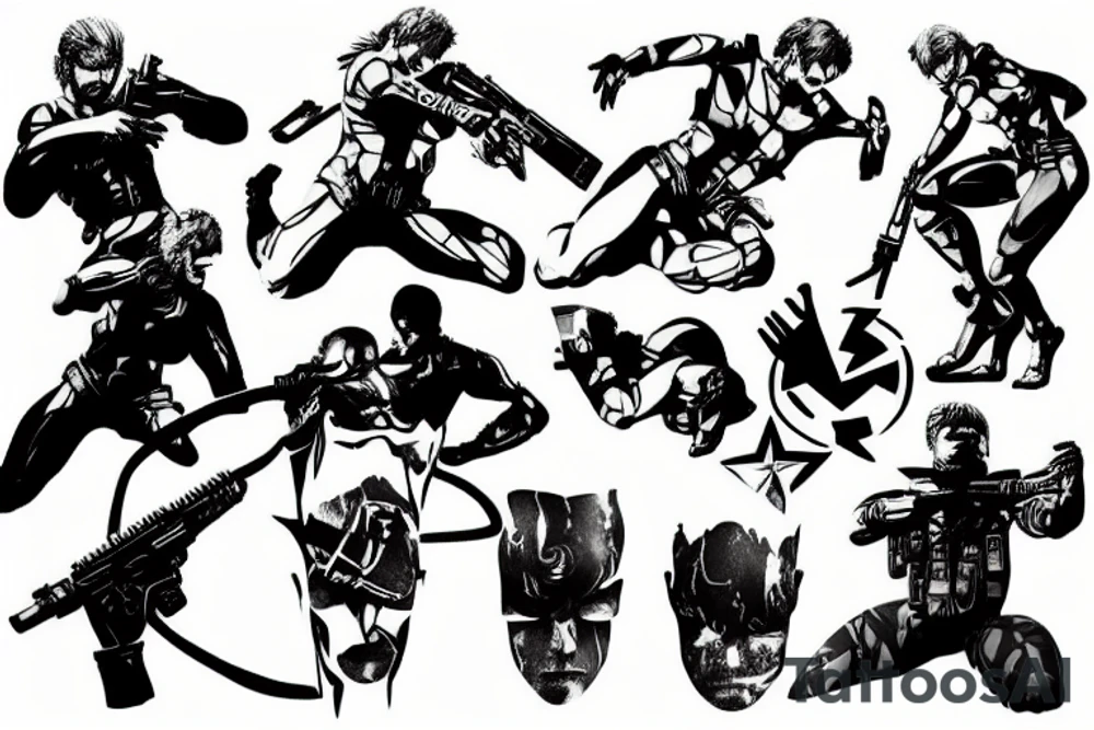 Metal gear solid tattoo idea