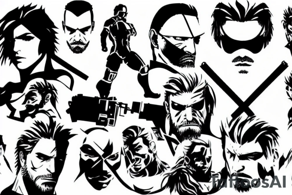 Metal gear solid tattoo idea