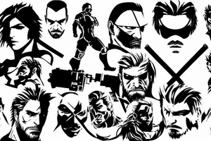 Metal gear solid tattoo idea