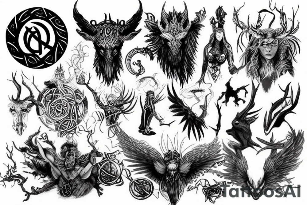 norse mythology tattoo idea