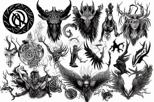 norse mythology tattoo idea