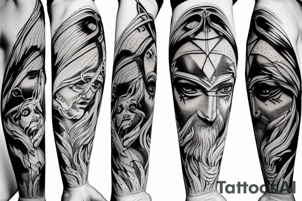 norse mythology tattoo idea